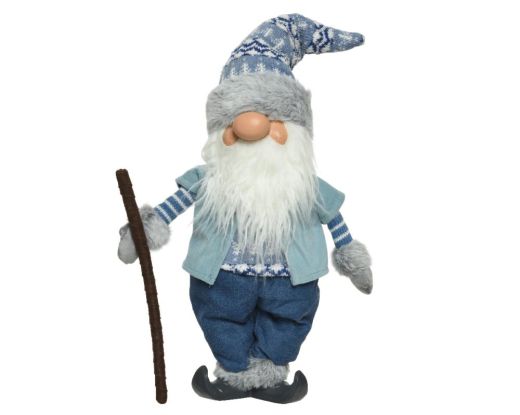 Gnome polyester w hat w stick