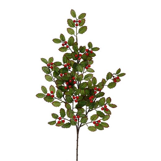 12/192-70cm Branch w/greenery & berries