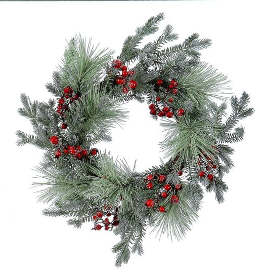 65cm Wreath w/berries