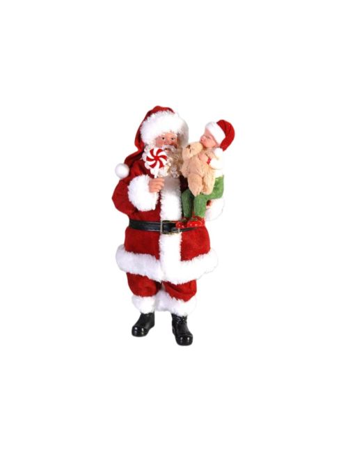 3/12-28cm Standing Santa claus w/kid